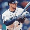 Seattle Mariners Baseballers Diamond Painting