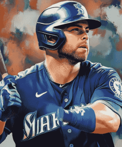 Seattle Mariners Mitch Haniger Diamond Painting