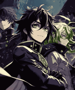 Seraph Of The End Anime Diamond Painting