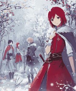 Shirayuki Anime Character Diamond Painting