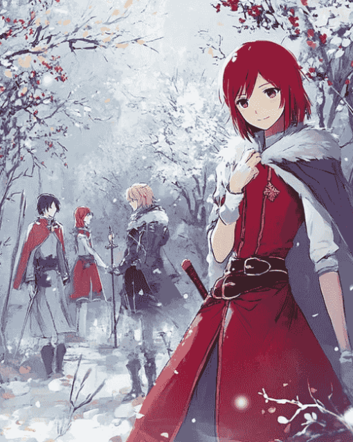 Shirayuki Anime Character Diamond Painting