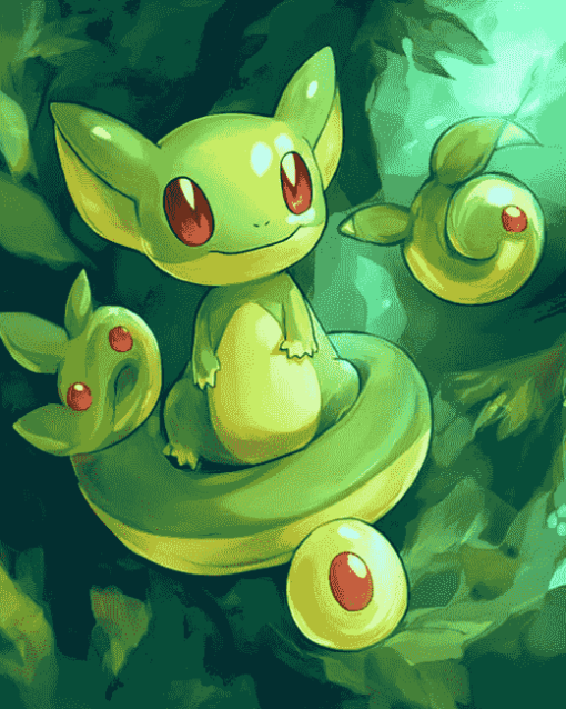 Solosis Pokemon Diamond Painting