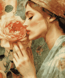 Soul Of The Rose Vintage Diamond Painting