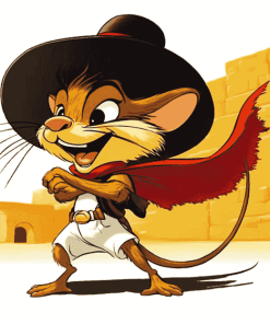 Speedy Gonzales Cartoon Diamond Painting