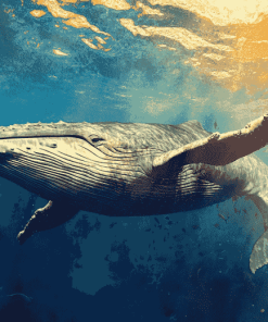 Spem Whale Marine Giant Diamond Painting