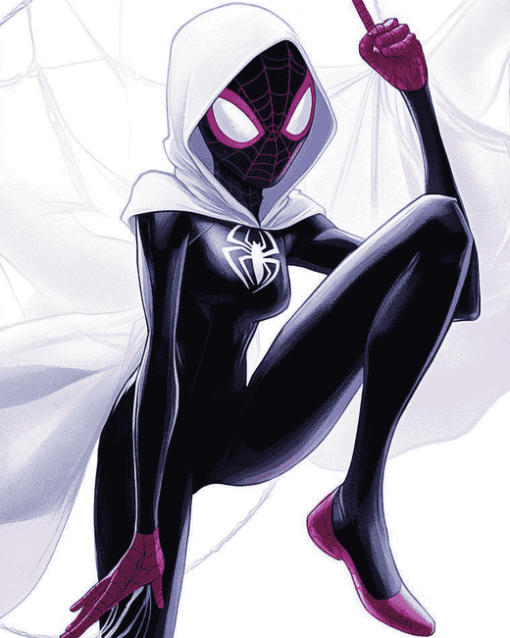 Spider Gwen Marvel Animation Diamond Painting