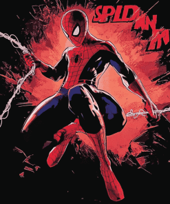 Spider Man Animation Diamond Painting