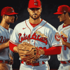 St Louis Cardinals Baseball Players Diamond Painting