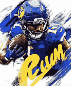 St Louis Rams Football Diamond Painting