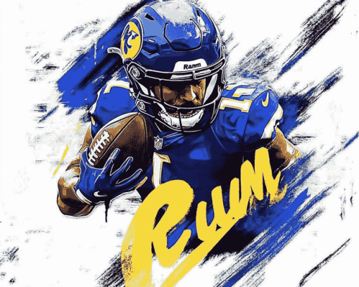 St Louis Rams Football Diamond Painting