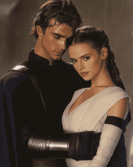 Star Wars Padmé and Anakin Diamond Painting