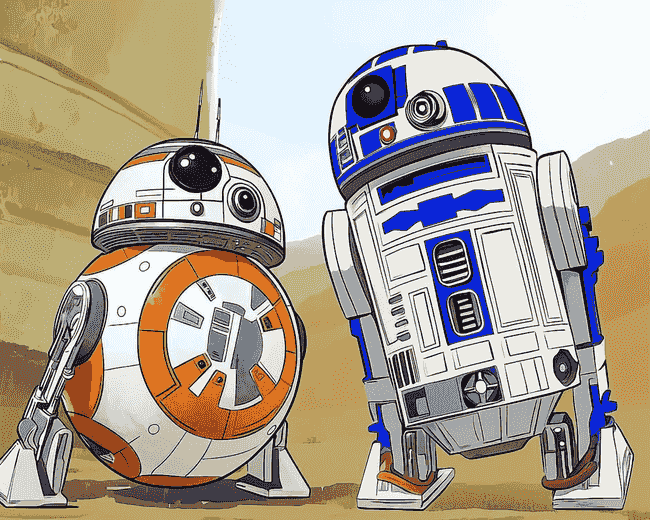 Finalizing Star Wars Robots Artwork