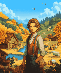 Stardew Valley Animation Diamond Painting