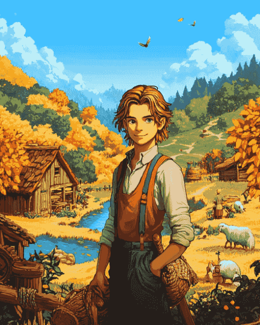 Stardew Valley Animation Diamond Painting