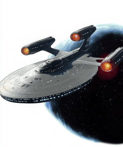 Starship Enterprise Diamond Painting