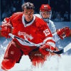 Steve Yzerman Sports Legend Diamond Painting