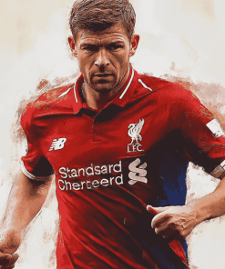 Steven Gerrard Football Icon Diamond Painting