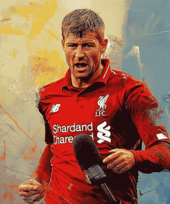 Steven Gerrard Football Icon Diamond Painting