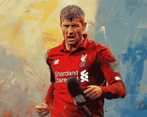 Steven Gerrard Football Icon Diamond Painting