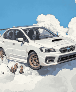 Subaru WRX Turbocharged Diamond Painting