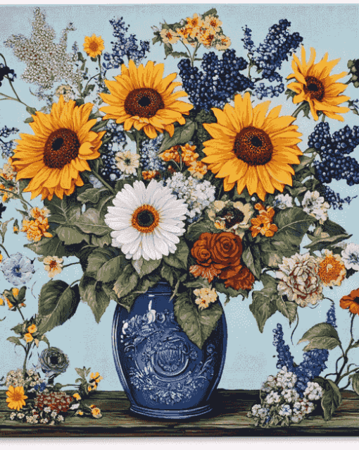 Sunflower Bouquet Diamond Painting