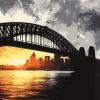 Sydney Harbor Bridge Silhouette Diamond Painting