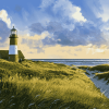 Sylt Lighthouses and Landscapes Diamond Painting