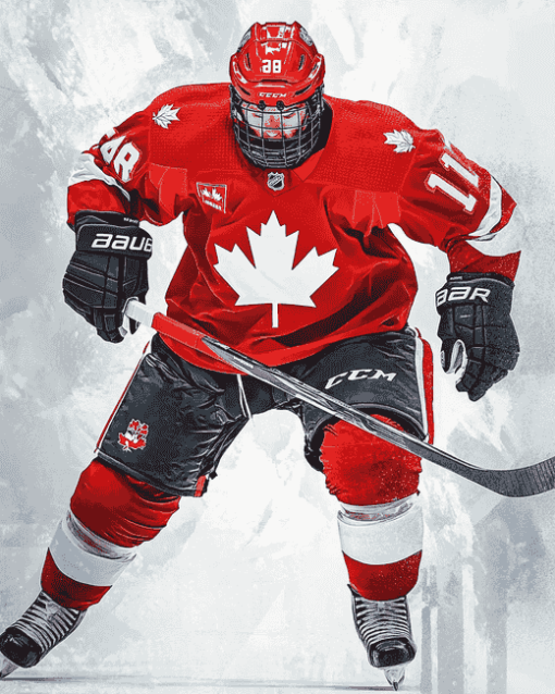 Team Canada Hockey Stars Diamond Painting