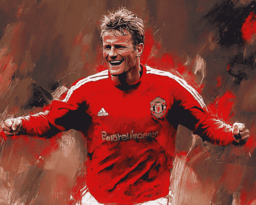 Teddy Sheringham Football Legend Diamond Painting