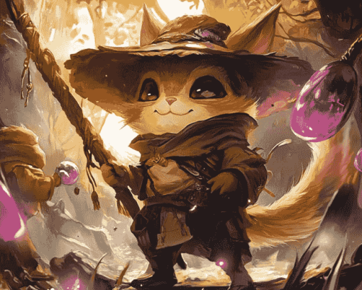 Teemo Legends Animation Diamond Painting