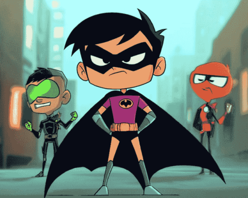 Teen Titans Animated Series Diamond Painting