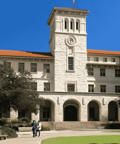 Texas University Landmark Diamond Painting