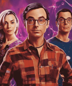 The Big Bang Theory TV Show Diamond Painting