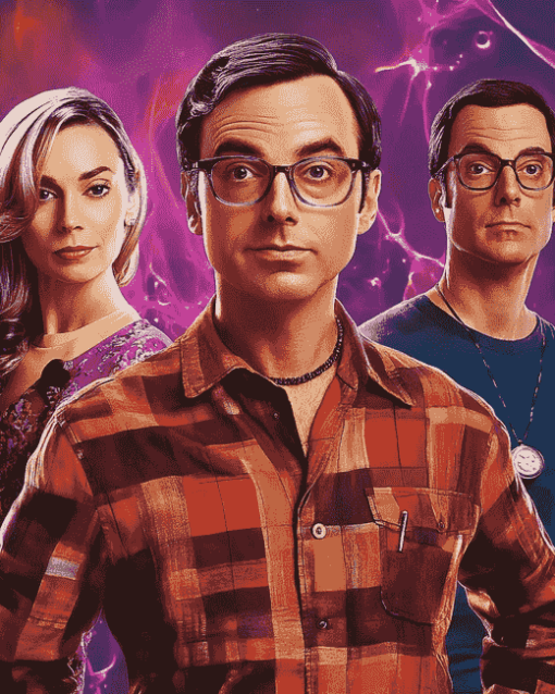 The Big Bang Theory TV Show Diamond Painting