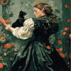 The Black Brunswicker Vintage Diamond Painting