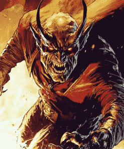 The Demon Etrigan Villain Diamond Painting