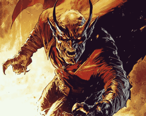 The Demon Etrigan Villain Diamond Painting