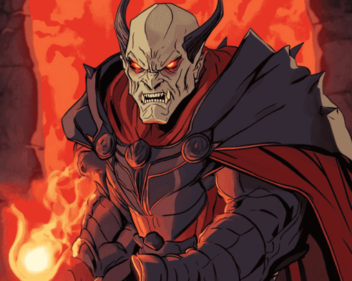 The Demon Etrigan Villains Diamond Painting