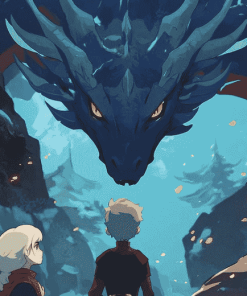 The Dragon Prince Cartoons Diamond Painting