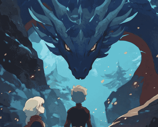 The Dragon Prince Cartoons Diamond Painting