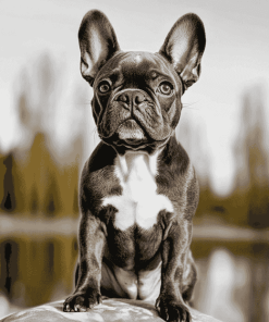 The Frenchton Puppy Charm Diamond Painting