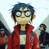 The Gorillaz Cartoon Diamond Painting