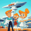 The Jetsons Animation Diamond Painting