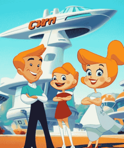 The Jetsons Animation Diamond Painting