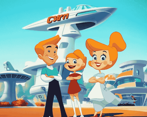 The Jetsons Animation Diamond Painting