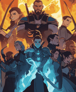 The Legend of Vox Machina Animation Diamond Painting