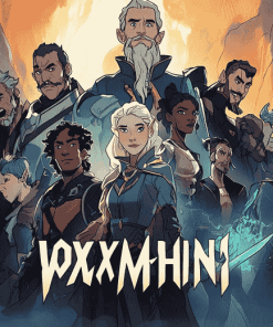 The Legend of Vox Machina Diamond Painting