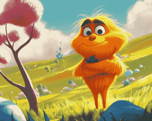 The Lorax Animation Diamond Painting