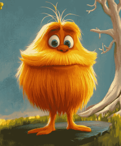 The Lorax Animation Diamond Painting