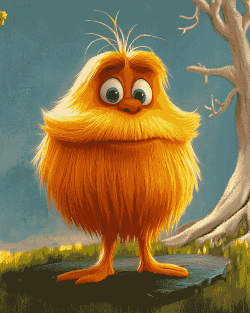 The Lorax Animation Diamond Painting